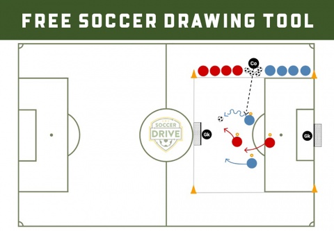 Free Online Soccer Drawing Tool