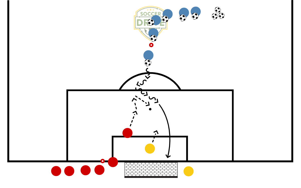 1v1 with Goalie          